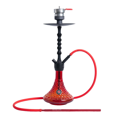 Кальян Amy Deluxe 072.01 PSMBK-RD (чорний, повний комплект)
