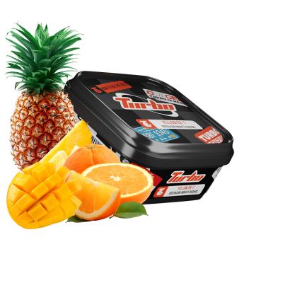 Тютюн Turbo Yellow RX7 (Апельсин Манго Ананас, 250 г)