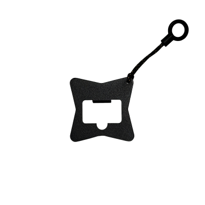 Відкривачка-брелок для флаконів рідини Vape (чорний)