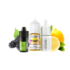 Набір для самозамішування Elfliq Blackberry Lemon (Чорниця Лимон, 50 мг, 30 мл)