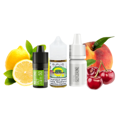 Набір для самозамішування Elfliq Cherry Lemon Peach (Вишня Лимон Персик, 50 мг, 30 мл)