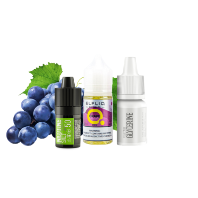 Набір для самозамішування Elfliq Grape (Виноград, 50 мг, 30 мл)