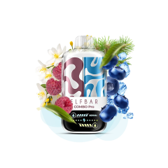 Elf Bar Combo Pro 30000 Jasmine Raspberry & Blueberry Ice (Жасмин Малина та Чорниця Айс) Одноразовий POD