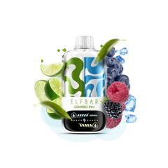 Elf Bar Combo Pro 30000 Lime & Blue Razz (Лайм та Блю Разз) Одноразовий POD
