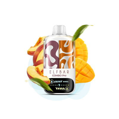 Elf Bar Combo Pro 30000 Peach & Triple Mango (Персик та Потрійне Манго) Одноразовий POD