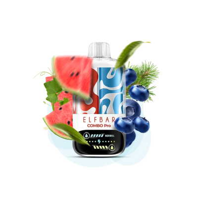 Elf Bar Combo Pro 30000 Watermelon Ice & Blueberry (Кавун Айс та Чорниця) Одноразовий POD