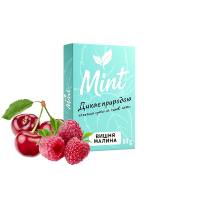 Кальянна суміш Mint Вишня Малина (50 г)