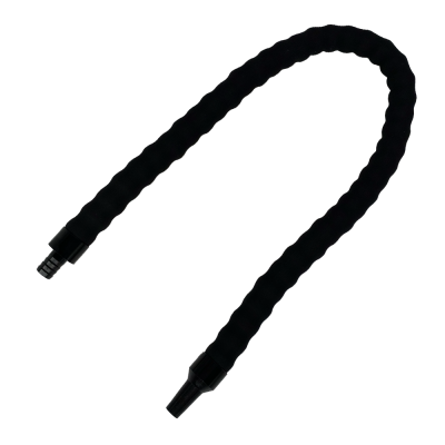 Геймерский гнущийся шланг для кальяна Black (Чёрный) GHB-01 Геймерский гнущийся шланг для кальяна Black (Чёрный)