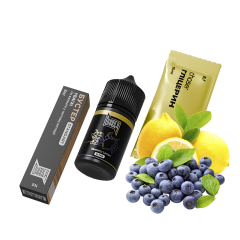 Набір для самозамішування Chaser Black Blueberry Lemon Ultra (Чорниця Лимон, 50 мг, 30 мл) Набір для самозамішування Chaser Black Blueberry Lemon Ultra (Чорниця Лимон, 50 мг, 30 мл)