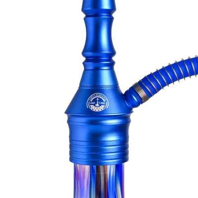 Кальян Yahya Nozzle Blue Full Version (синій, повний комплект)