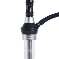 Кальян Yahya Ruddle Black (чорний, повний комплект)