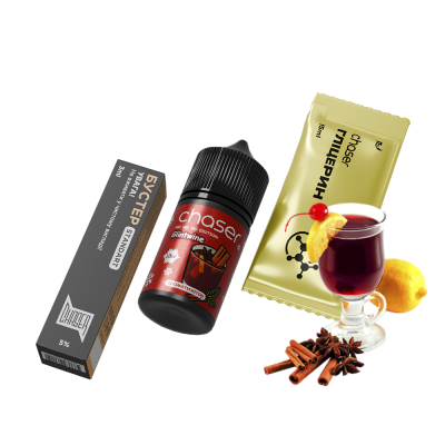 Набір для самозамішування Chaser LTD Christmas Glintwine (Глітвейн, 50 мг, 30 мл)
