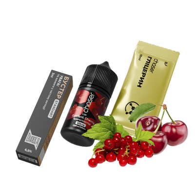 Набор для самозамеса Chaser Lux Currant Cherry Limited (Смородина Вишня, 65 мг, 30 мл)