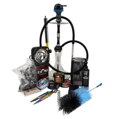 Набор Sky Hookah Vertigo Simple Black - кальян, аксессуары, табак