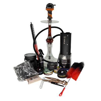 Набор Totem Hookah Monolit Optima Cooper - кальян, аксессуары, табак GP-TOTEM Набор Totem Hookah Monolit Optima Cooper - кальян, аксессуары, табак
