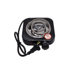 Електроплита, електропіч для вугілля 500W (Чорний)