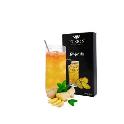 Табак Fusion Medium Ginger Ale (Имбирный Эль, 100 г)