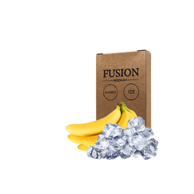 Табак Fusion Classic Ice Banana (Банан Лёд, 100 г)