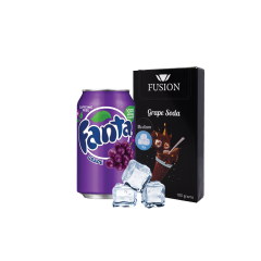 Тютюн Fusion Medium Ice Grape Soda (Айс Грейп Сода, 100 г)