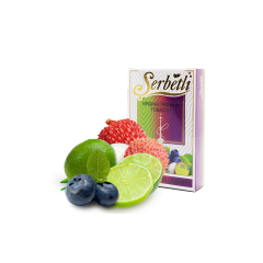 Табак Serbetli Lime-Lychee-Blueberry (Лайм Личи Черника, 50 г)