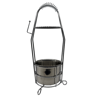 Кошик для вугілля Silver (Металевий) 4707 Кошик для вугілля Silver (Металевий)