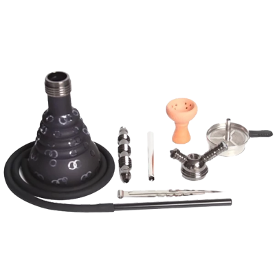 Кальян Amy 4-Stars 460 Black (чорний, повний комплект) Кальян Amy 4-Stars 460 Black (чорний, повний комплект)