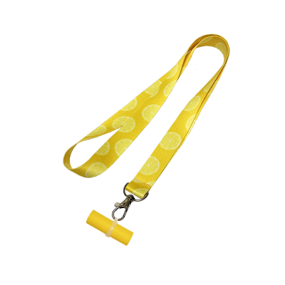 Персональний мундштук силіконовий Personalka Lemons (Жовтий)