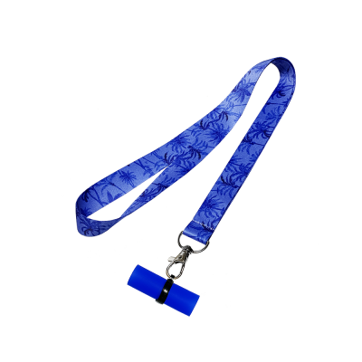 Персональний мундштук силіконовий Personalka Palms (Синій)