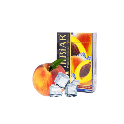 Тютюн Jibiar Ice gold peach (Крижаний золотий персик, 50 г)
