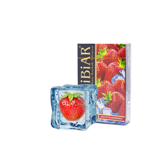 Тютюн Jibiar Ice strawberry (Полуниця з Лідом, 50 г)
