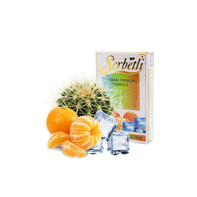 Тютюн Serbetli Ice Cactus Tangerine (Крижаний Кактус Мандарин, 50 г)