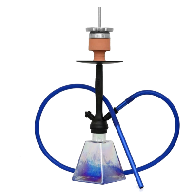 Кальян Amy Deluxe 038 blue (синій, повний комплект)