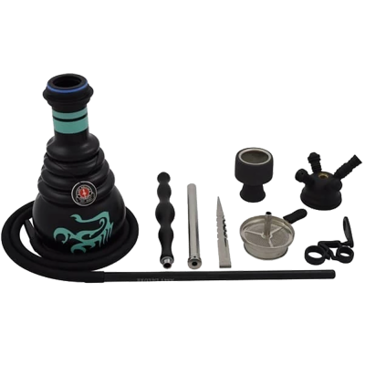 Кальян Amy Deluxe 630 Gray (сірий, повний комплект)