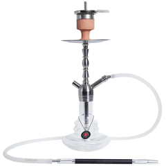 Кальян Amy SS 14 R Clear (прозорий, повний комплект)