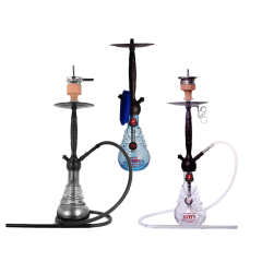 Кальян Amy Deluxe 690 Gray (сірий, повний комплект)