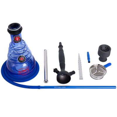 Кальян Amy Deluxe 690 Gray (сірий, повний комплект)