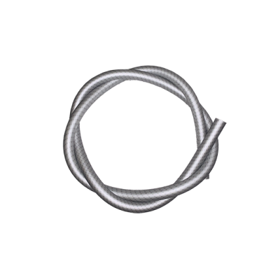 Силіконовий шланг для кальяну Carbon Silver (Металевий) 6117 Силіконовий шланг для кальяну Carbon Silver (Металевий)