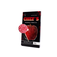 Тютюн Chefs Red apple candy (Яблучні Цукерки, 100 г)