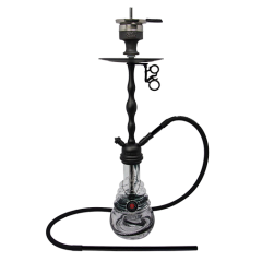 Кальян Amy Deluxe 630 Black (чорний, повний комплект)