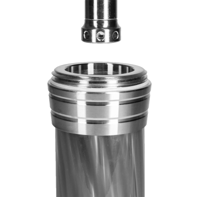 Кальян Amy SS 12 Clear (прозорий, повний комплект)