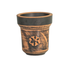 Глиняна чаша Solaris Pluto (Коричнева глина)