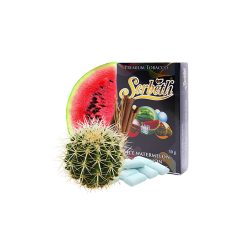 Табак Serbetli Ice Watermelon Cinnamon Bubble Cactus (Арбуз Корица Жвачка Кактус Лед, 50 г)