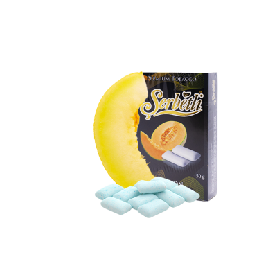 Тютюн Serbetli Melon Gum Fusion (Диня Жуйка, 50 г)