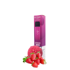Elf Bar 1500 Strawberry Ice Cream (Полуничне Морозиво) Одноразовий POD