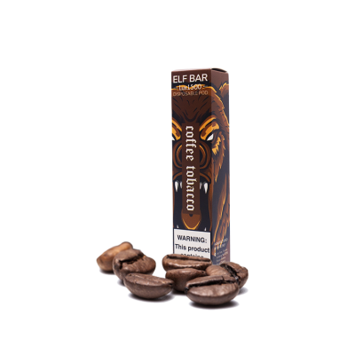 Elf Bar LUX 1500 Coffee Tobacco (Кава І Тютюн) Одноразовий POD 7600 Elf Bar LUX 1500 Coffee Tobacco (Кава І Тютюн) Одноразовий POD
