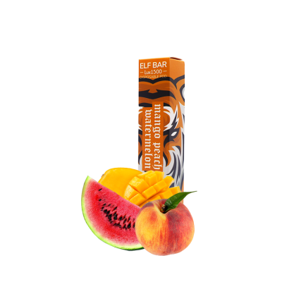Elf Bar LUX 1500 Mango Peach Watermelon (Манго Персик Кавун) Одноразовий POD 7603 Elf Bar LUX 1500 Mango Peach Watermelon (Манго Персик Кавун) Одноразовий POD