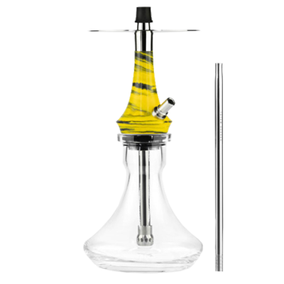 Кальян Totem Hookah Monolit Micra Pantone (жёлто-чёрный, полный комплект)