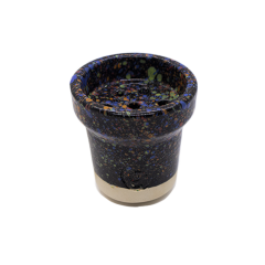 Глиняна чаша GrynBowls Accent White Rainbow (Кольоровий)