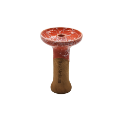 Глиняна чаша 2x2Hookah Medium Mosaic Red (Темно червоний)