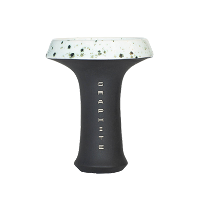 Глиняна чаша Sky Hookah Graphite Evil Tundra (Білий холодний)